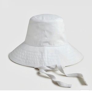 JCREW white cotton bucket hat NWT